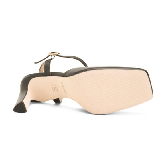 BERNARDO Made In Brazil Leather Gama Heels - Picture 3 of 3